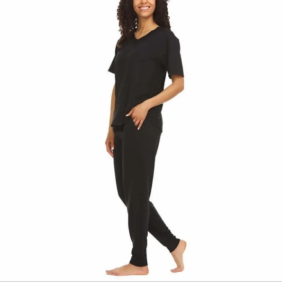 Flora Nikrooz Ladies' French Terry 3-piece Lounge Set - Picture 3 of 11